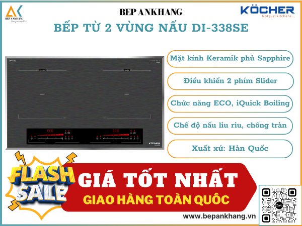 BẾP TỪ KOCHER DI-338SE - Made in Korea